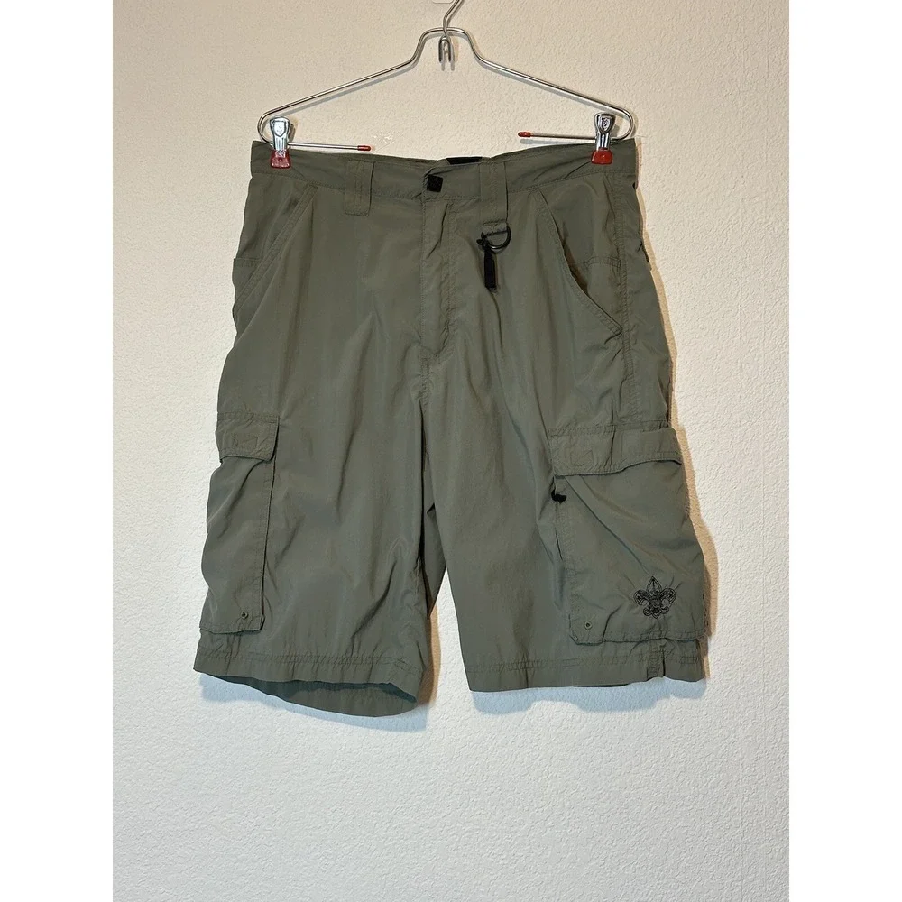 Boy Scouts of America Shorts Mens Small Cargo Nylon Uniform Outdoor Hiking‎